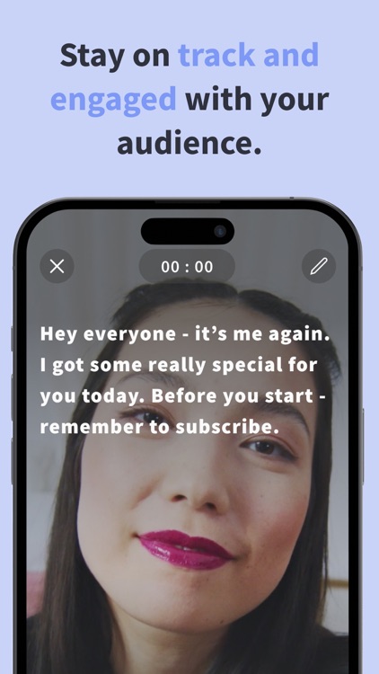 Unscene:Teleprompter For Video