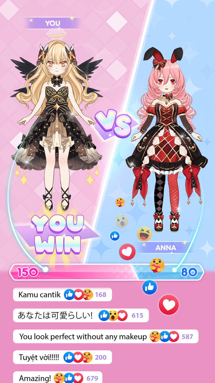 Anime Dress Up - Doll Dress Up