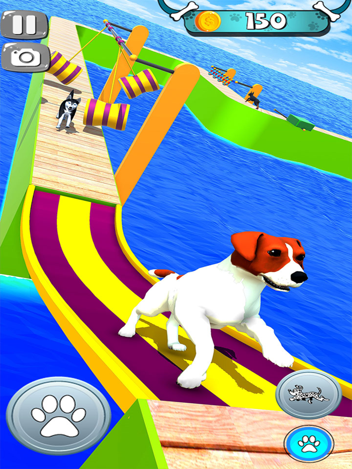 Epic Dog Fun Run Race 3D