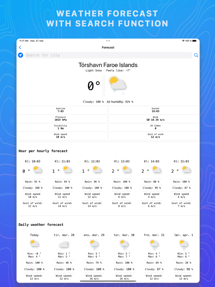 Tidevande Faroe Islands