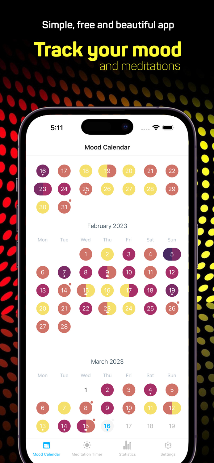 Day by day — mood tracker