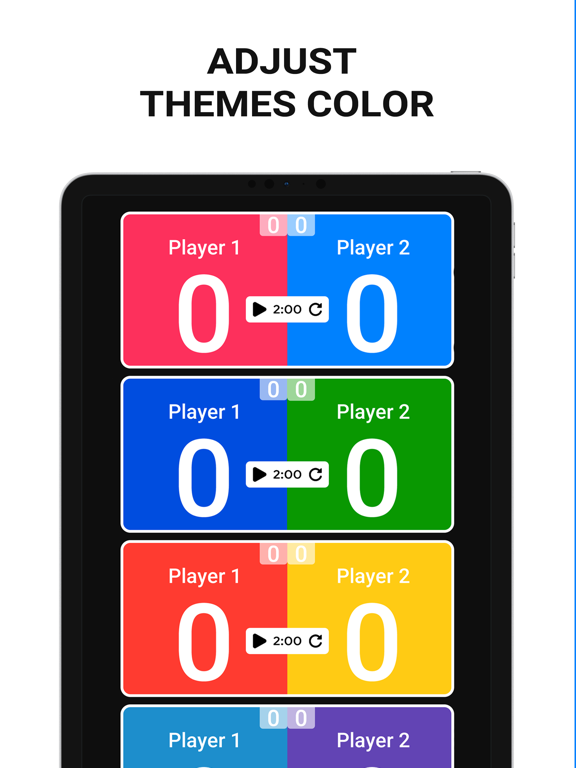 Scoreboard - Save Score iPad screenshot 4 - Sports app