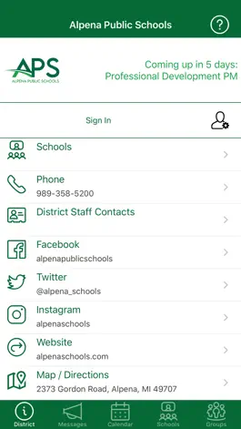 Game screenshot Alpena Public Schools mod apk