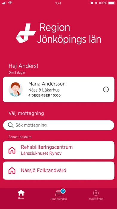 Screenshot #1 pour Vårdmöte Region Jönköpings län