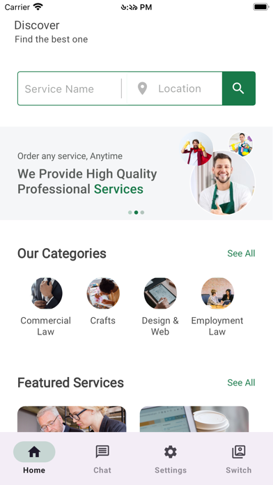 Hiredo Screenshot