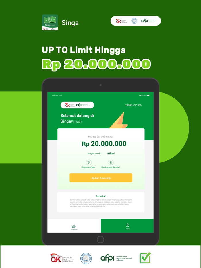 SINGA - Pinjaman Uang Online