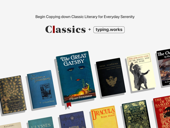 Screenshot #4 pour Classics+typing.works