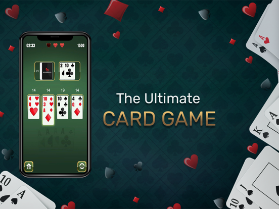 Screenshot #4 pour 21 Solitaire : Card Game