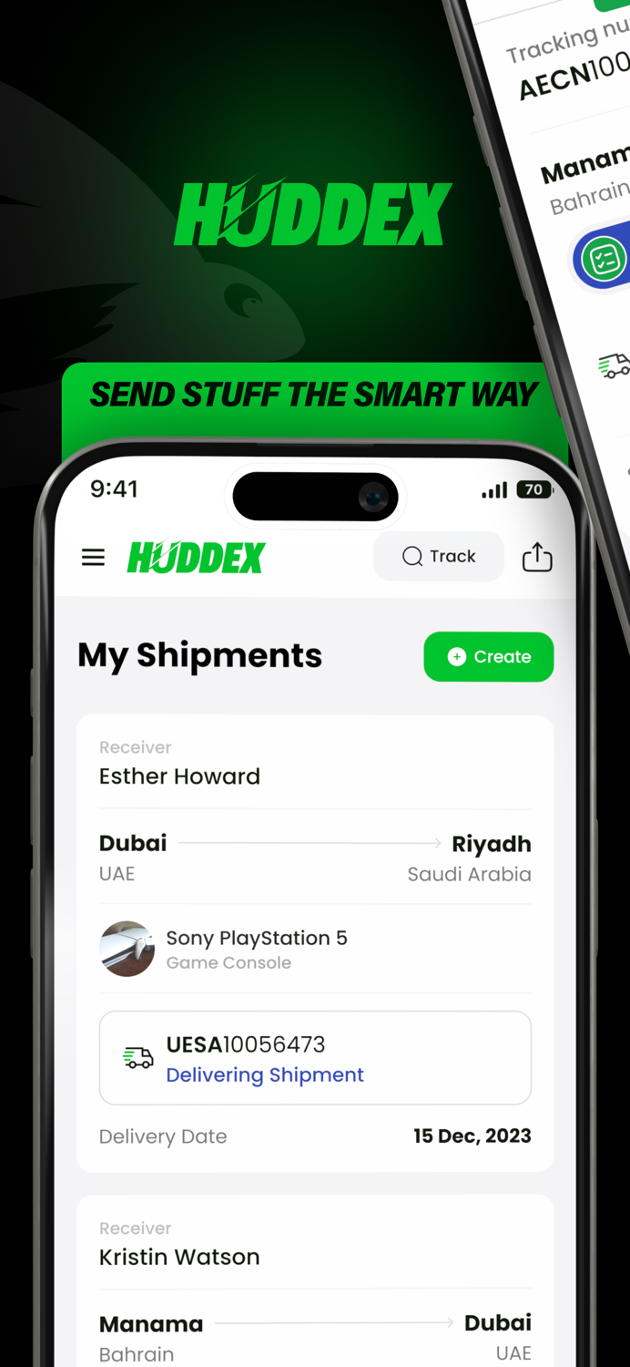Huddex Ship the Smart Way