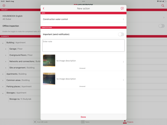 Screenshot #6 pour Housebook - Build & Document