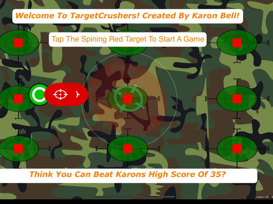 #1. Target Crushers (iOS) 由: Karon Bell