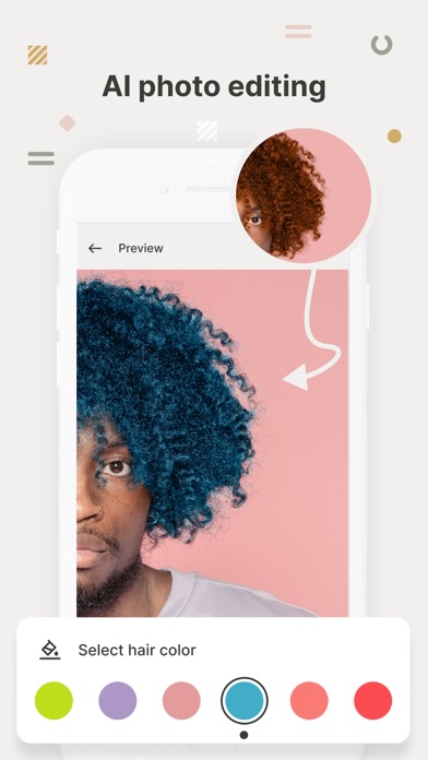 Hair Style & Colour Changer Screenshot