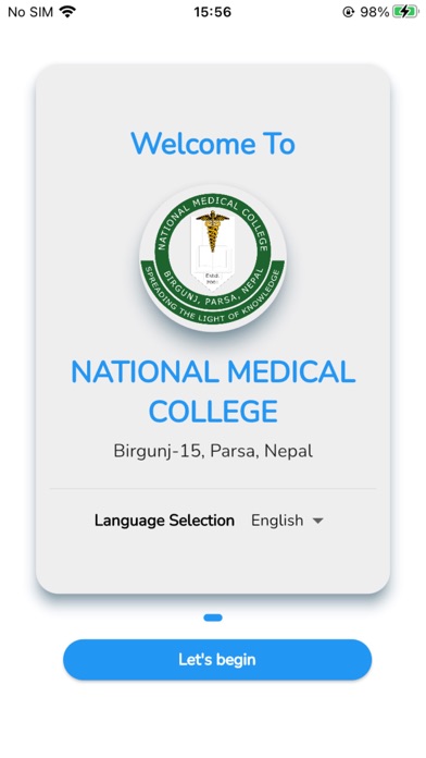 National Medical College Screenshot