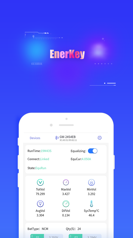 #3. EnerKey (iOS) 由: Shenzhen Jinwei Power Source Technology Co., Ltd