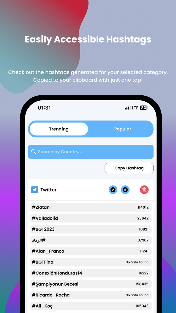 Hashtag AIGen and Comment Tool