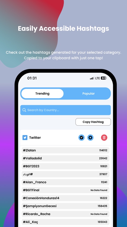 #7. Hashtag AI:#Gen & Comment Tool (iOS) 由: Jamshid Ranjbaran Ghaleh