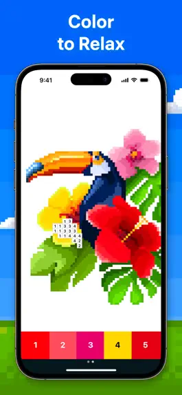 Game screenshot Pixel Art: Paint by Number mod apk