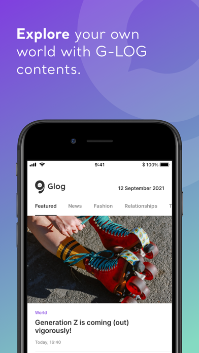 gloxy - Gay Chat & Dating Screenshot