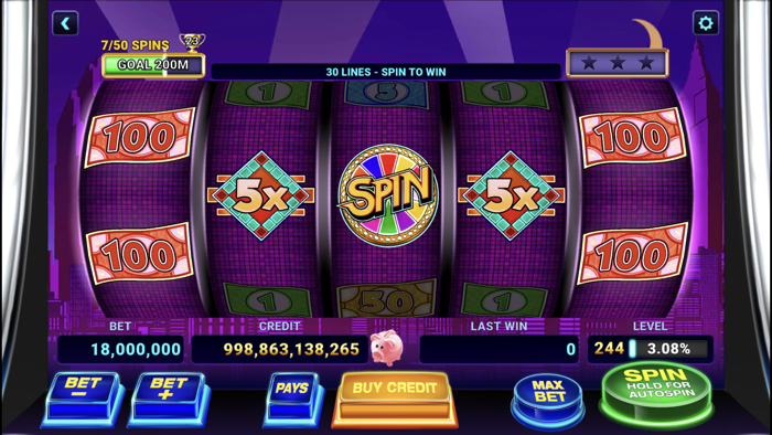 Slots Vegas Lights - 5 Reel