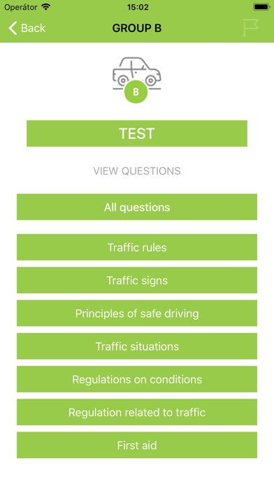 Driving school tests - Czechia Screenshot