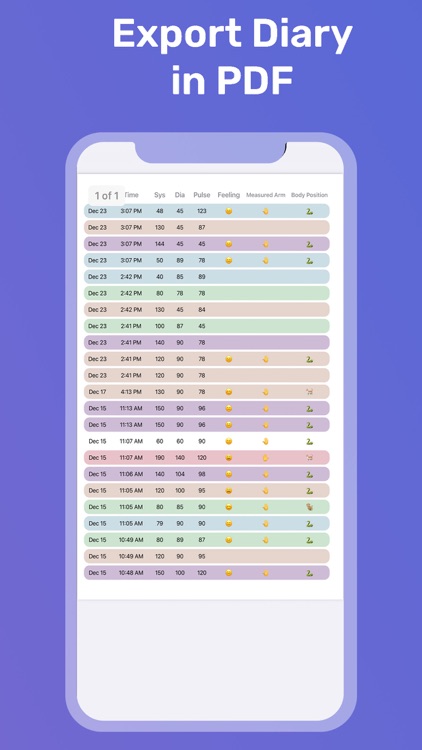 Blood Pressure App | Monitor + screenshot-4