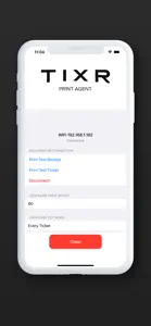 Tixr Print Agent Mobile screenshot #2 for iPhone