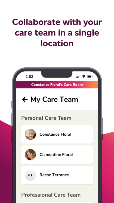 Careforth for Caregivers Screenshot