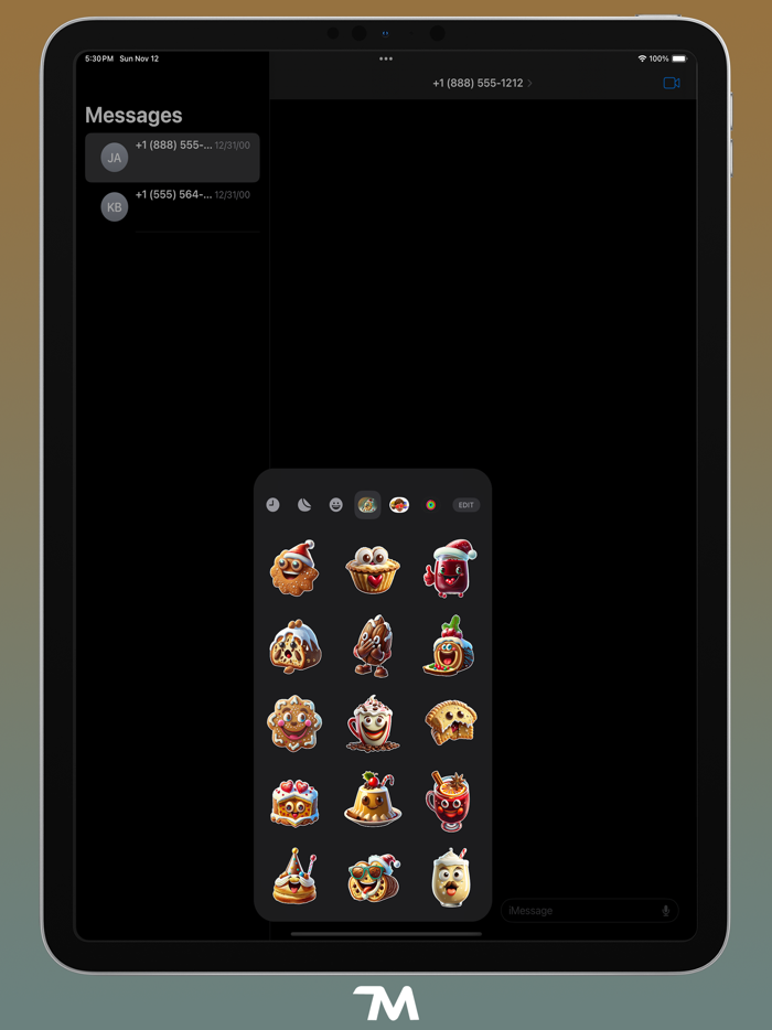 Christmas Sweets Stickers