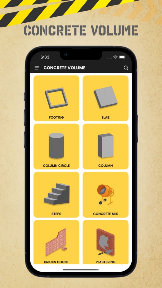 #1. Moro Concrete Calculator (iOS) 由: BMAC Infotech