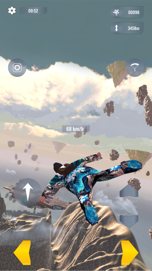 #9. Realworld Wingsuit Simulator (iOS) 由: Vahagn Sargsyan