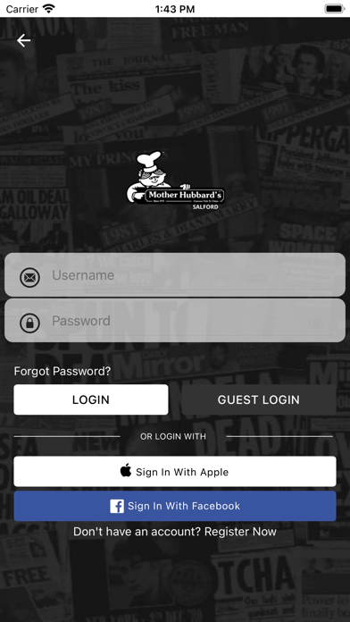 Mother Hubbard's Salford Screenshot
