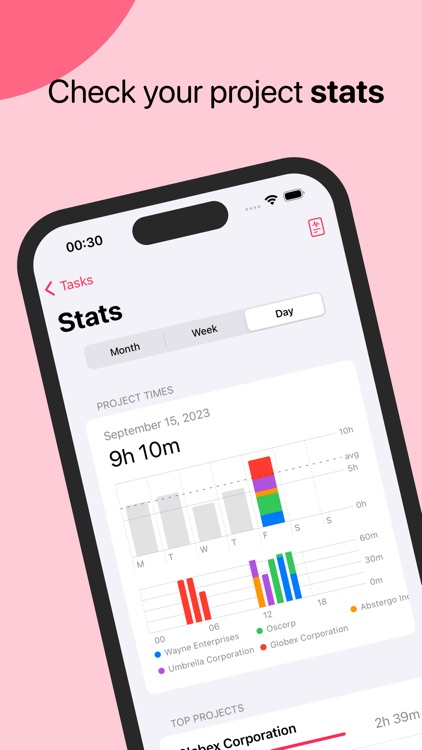Timesheet tasks: Time Deposit screenshot-6