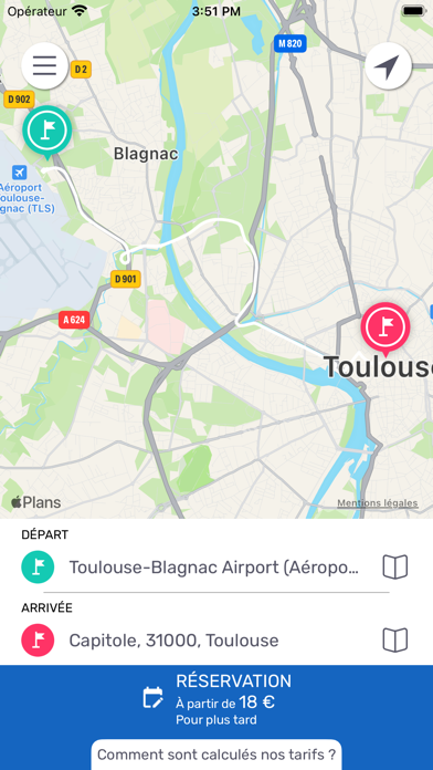 Votre Tesla avec Chauffeur Screenshot