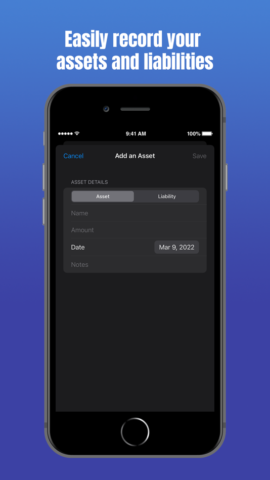 #2. Net Worth Progress Tracker (iOS) 由: Quonsepto Limited
