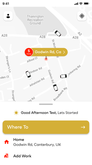 Cab Direct Canterbury Screenshot