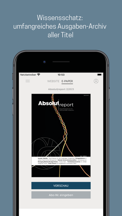Absolut|research Screenshot
