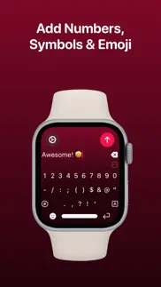 wristboard - watch keyboard iphone screenshot 3