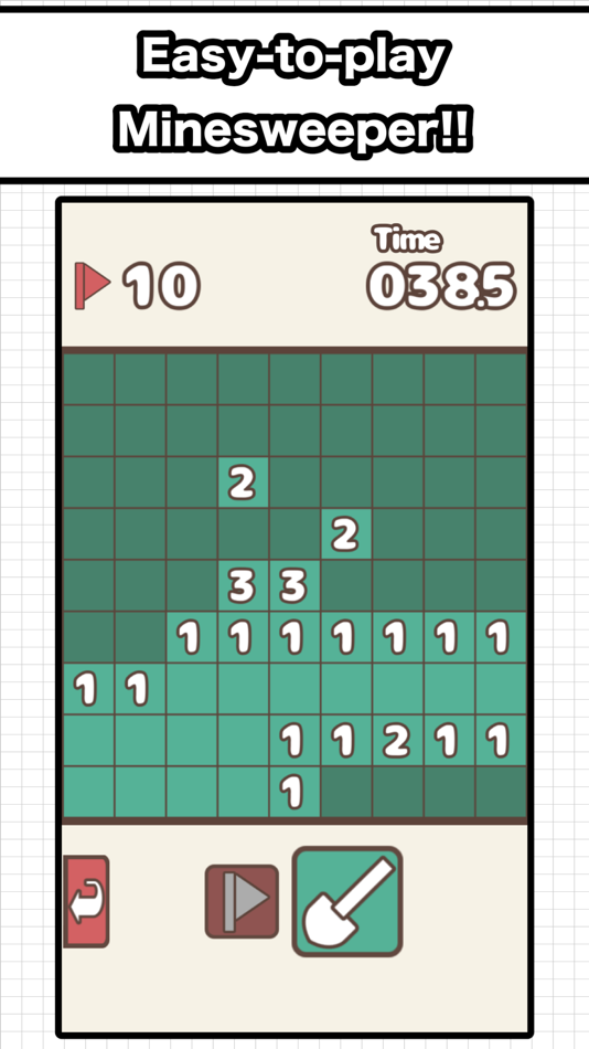 #1. Minesweeper9x9 (iOS) Podle: Junichi Mori
