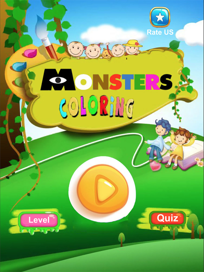 Doors Monsters Coloring Book