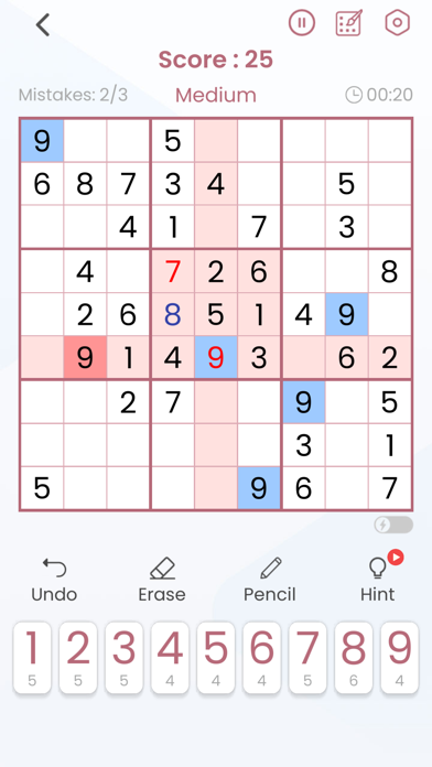 PSB Puzzle Sudoku Board Gameのおすすめ画像1