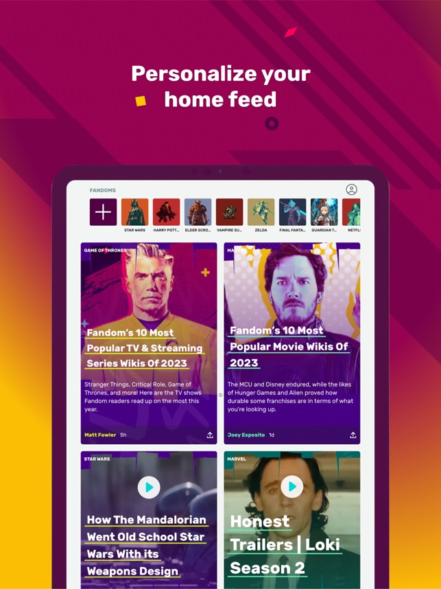 FANDOM News & Stories on the App Store