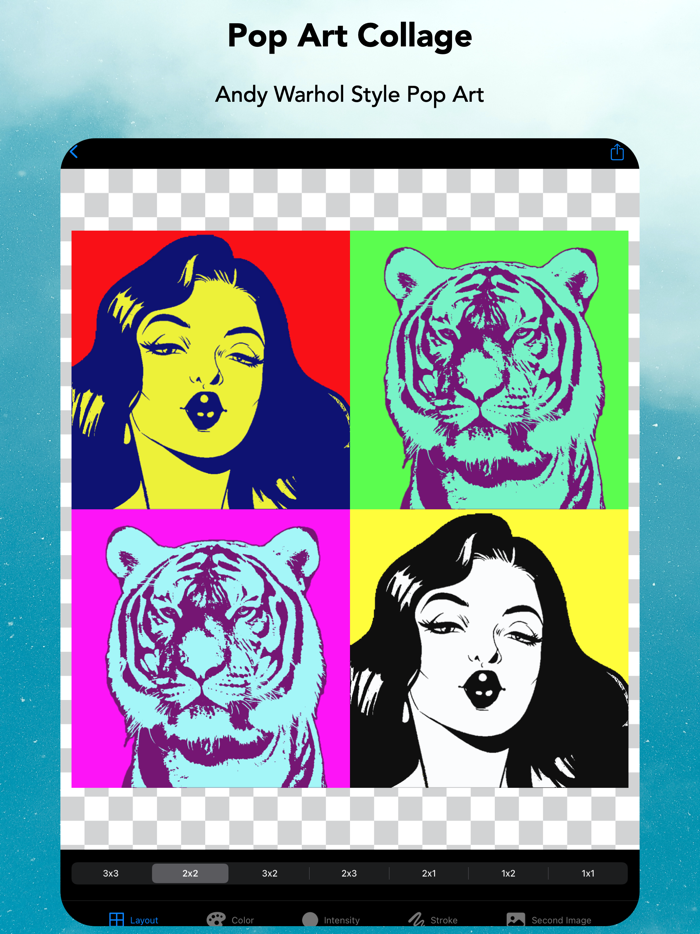 Pop Art Collage - Warhol Fx