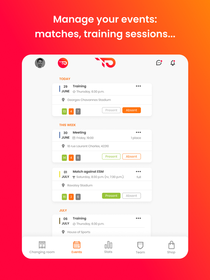 TeamPulse - Team management