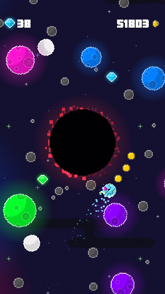 #1. Swoopy Space (iOS) Podle: Appdemon