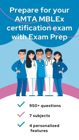 Game screenshot AMTA MBLEx Exam Prep Test 2023 mod apk