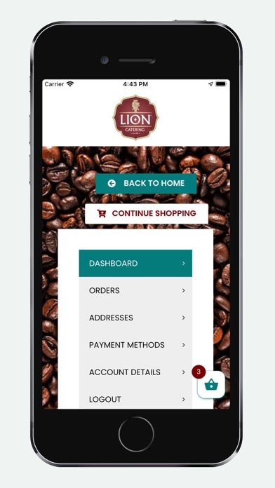 Lion Catering Screenshot