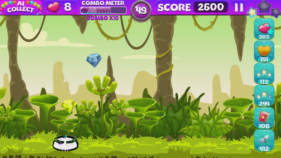 #6. AI Collect: Super Gems (iOS) Podle: Trevor Pinkney