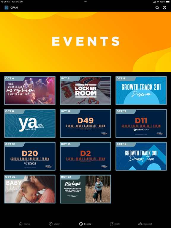 Screenshot #6 pour Church For All Nations App