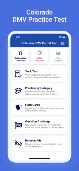 Game screenshot CO DMV Permit Practice Test mod apk