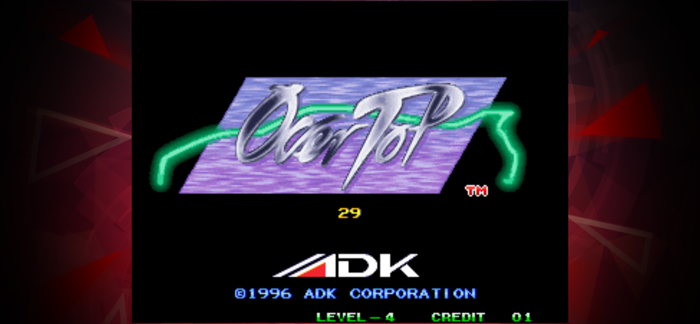 OVER TOP ACA NEOGEO
